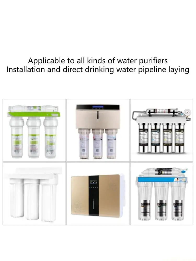 D0AB 10000cm PE Liquid Delivery Tube High Tension Resistance Flexible Arrangement for Household Drinking Liquid System