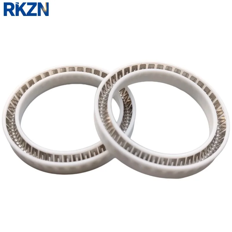 PTFE Spring Energized Seal, Shaft & Bore Teflon Seal Ring with Multiple Size and Non-Standard Customization
