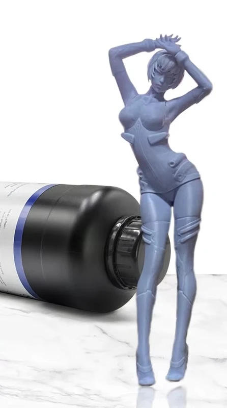 1KG Novel High Flexibility and Bendable UV Flexible Resin for DLP SLA 3D Printers