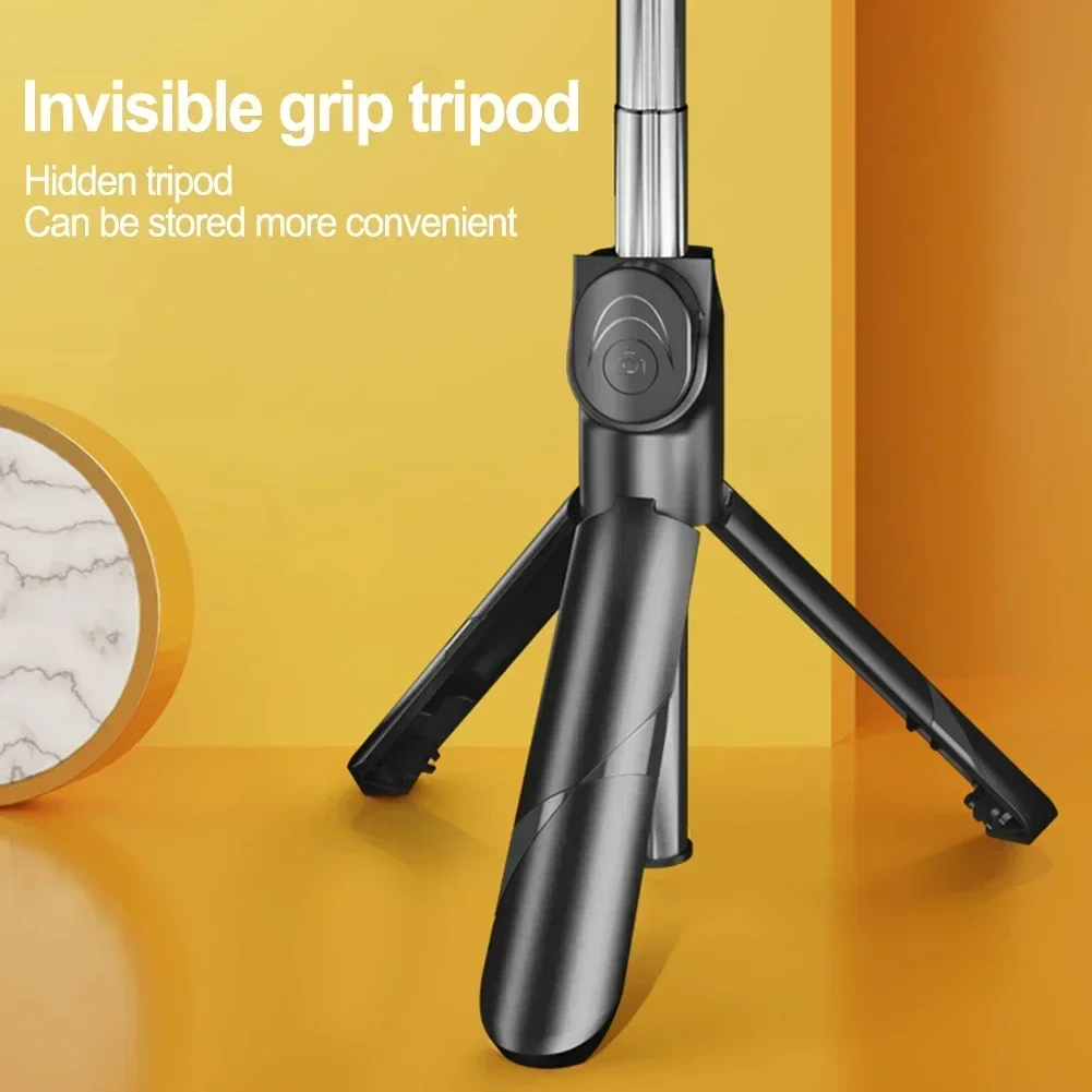 Extra Long Tripod Pocket Selfie Stick Bluetooth Compatible Extension Cord Lightweight Pocket Selfie Stick Pocket