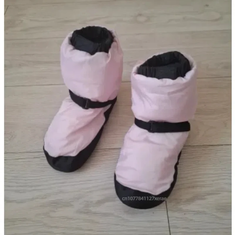 Ballet Dance Warm Boots, Women's Soft Soled Dance Practice Cotton Shoes, Professional Plush Thick Winter Dance Warm Shoes