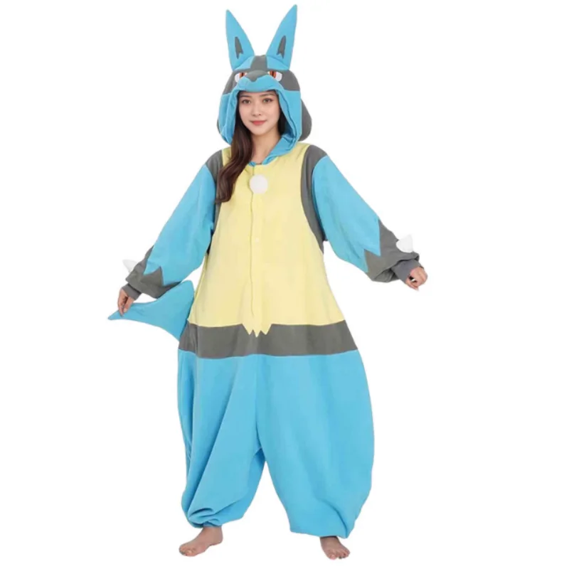 Snorlax Squirtle Mewtwo Tutina Kigurumi Pikachu Gengar Costume Cosplay Halloween Per Adulti Anime Gatto Eevee Pigiama Pijama