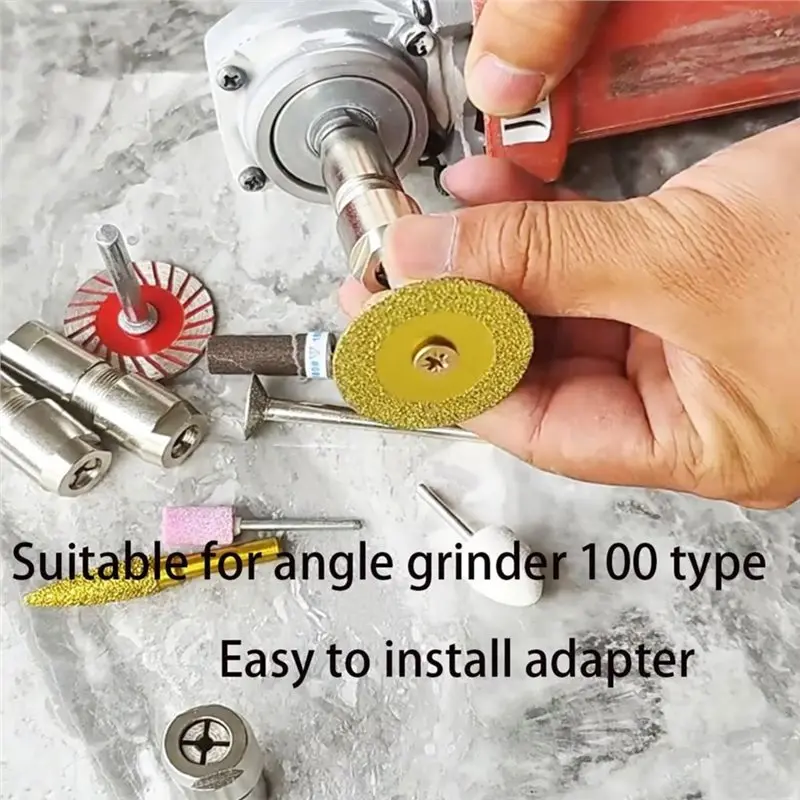 SHGO-Professional Angle Grinder Conversion Kit For Enhanced Metal, Wood, And Stone Cutting