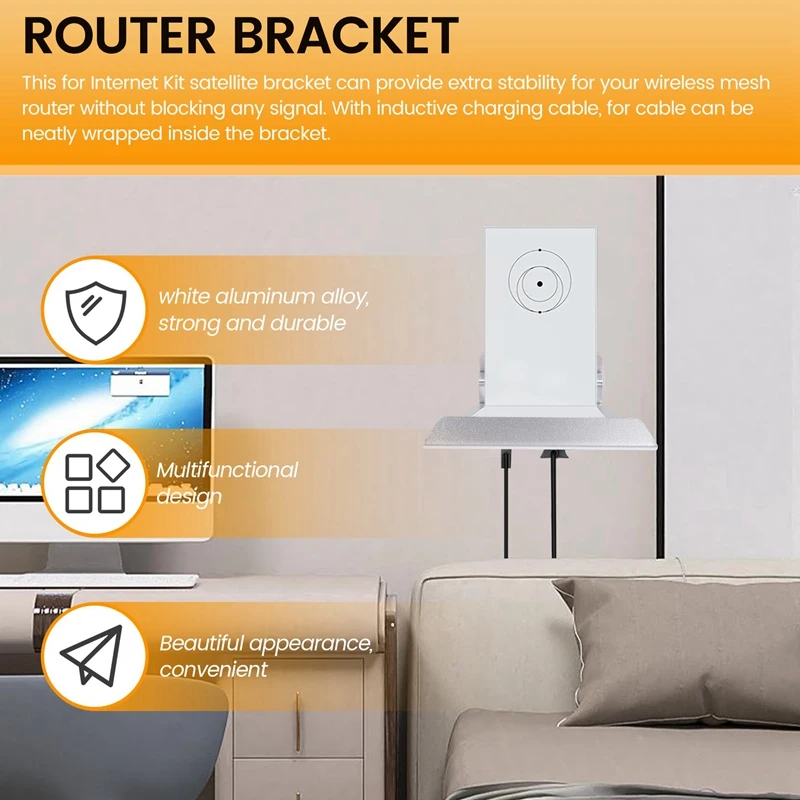 Für Starlink Gen2 Mount Wand halterung Router Schutz Starlink Internet Kit Halterungen Halter für Starlink Mesh Router