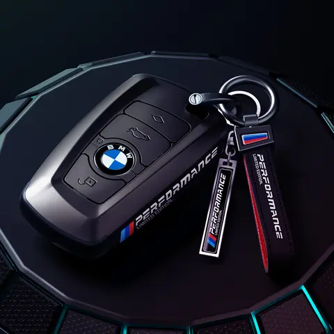 PC 레이싱 스티커 자동차 키 케이스 커버 BMW M 1 3 5 시리즈 X1 X3 X4 X5 X6 F10 F20 F30 F34 F11 F25 F31 M3 M4 i3 액세서리