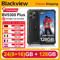 Blackview BV5300 Plus (NFC) [No EU Charger] 24GB(8+16)+128GB/SD 2TB Android 13 6.1\