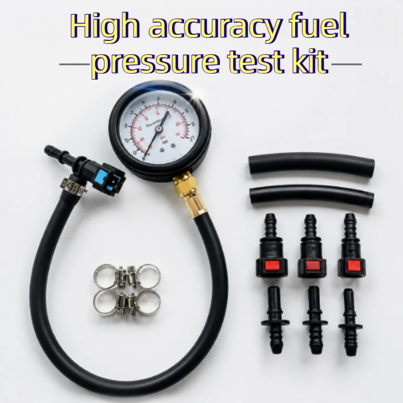 

Automobile Fuels Pressure Rapid Detection Tool Fuel Pump Pressure Gauge Motorcycle Oil Pressures Portable Gauges Inspection Tool
