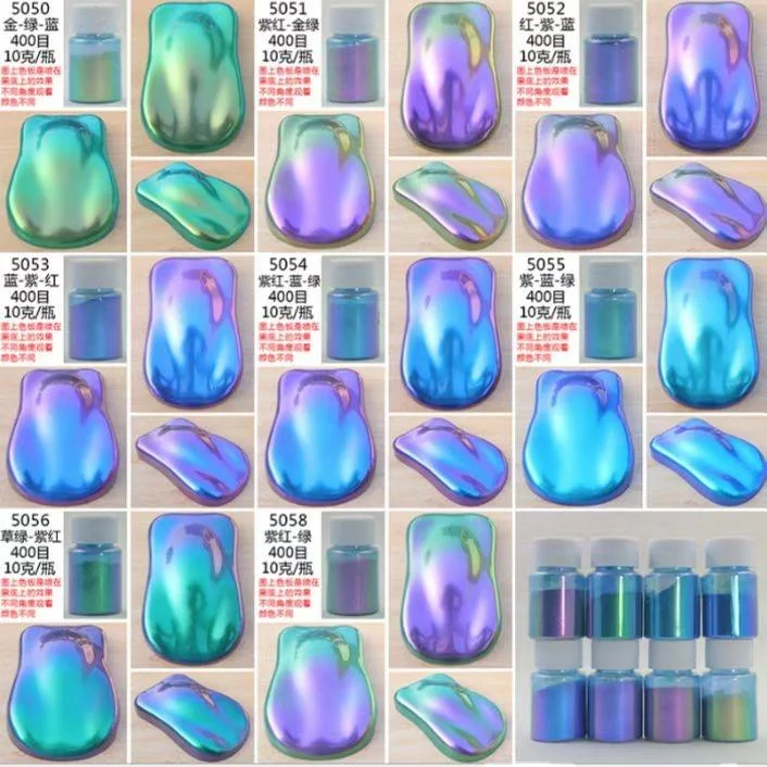 25g chameleon Pearl pigment powder for car paint car motorcycle Automotive color shift pigment