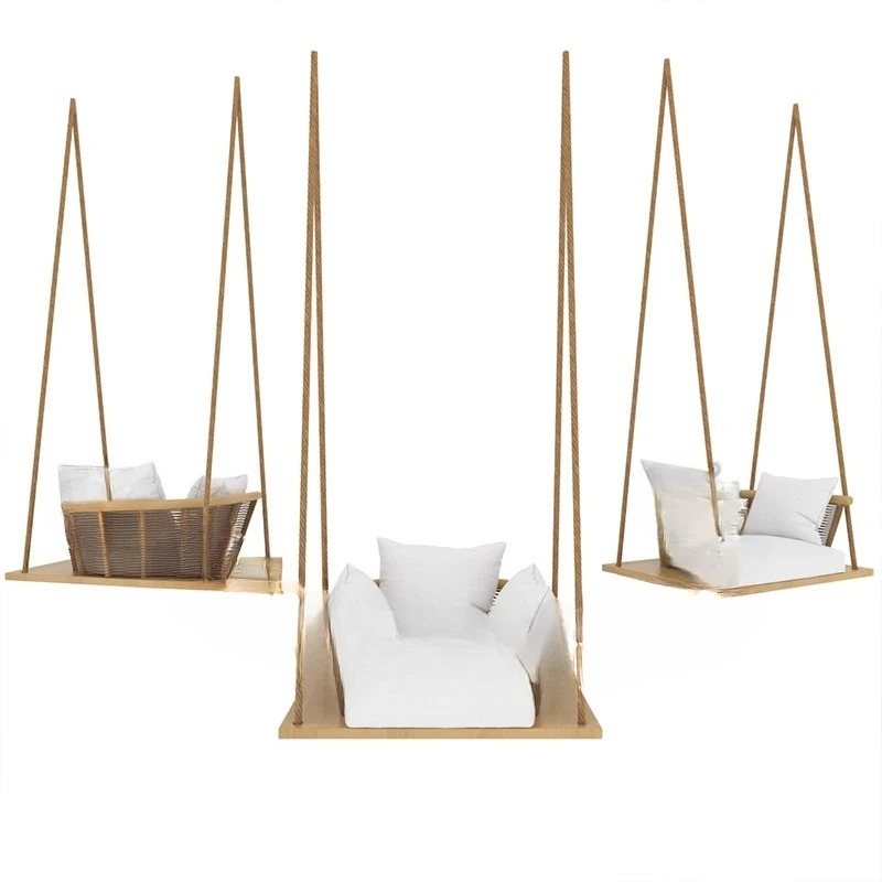 

Hanging Chair Swing Indoor Adult Hanging Basket Rattan Chair Nordic Balcony