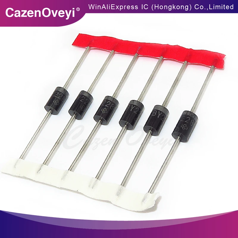 10piece BY228GP BY228 DO-201 Ultra-fast recovery diode