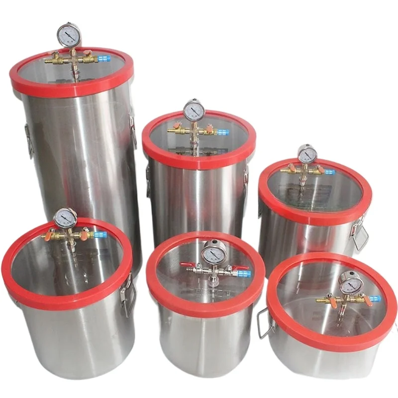 Stainless steel vacuum bucket, vacuum defoaming, complete models, multiple specifications and large capacity