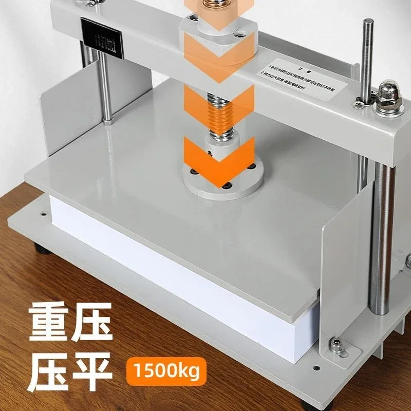 A4 Financial vouchers, flattening machine, banknotes, manual book press, flat press, paper press