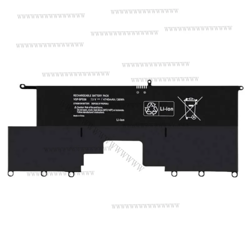 Hd 7.5v 36wh 4740mah nova bateria do portátil VGP-BPS38 para sony vaio pro11 pro13 svp1321bpxb svp13216pg svp132a
