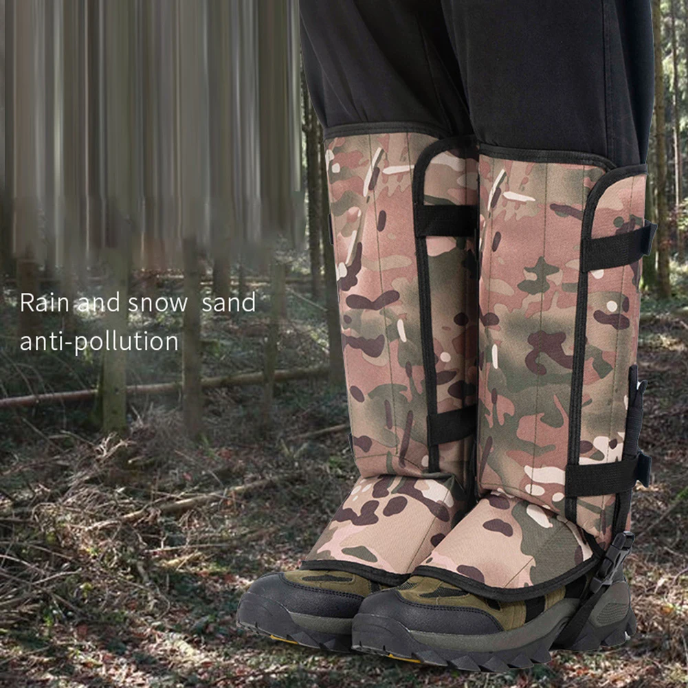 A Reliable Companion These Weatherproof Leg Gaiters Ensure That You Stay Dry & Comfortable No Matter the Terrain