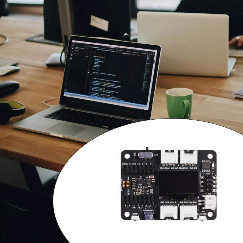 OLED Basic HAT Development Board Effortlessly Prototyping for RPi