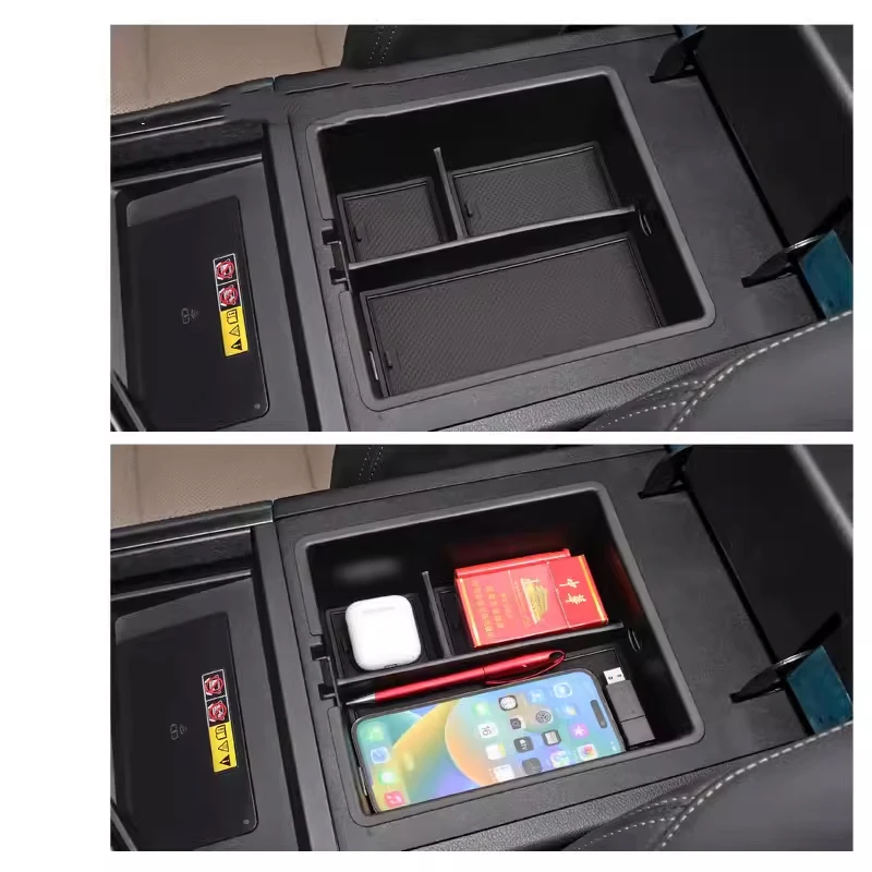 

Center Console Armrest Storage Box Organizer Tray For Lexus GX550 2024-2026 Car Interior Accessories