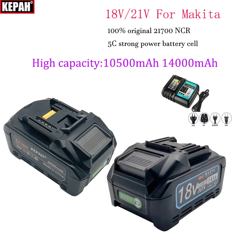 air transport！18V 21700 5C Original lithium battery，for high-pressure water guns and exhaust fans，Makita electric tool，drill