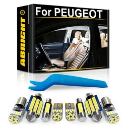 Car Interior LED Light For PEUGEOT 106 107 108 206 207 208 301 306 307 308 406 407 408 508 607 806 807 Parts Accessories Canbus