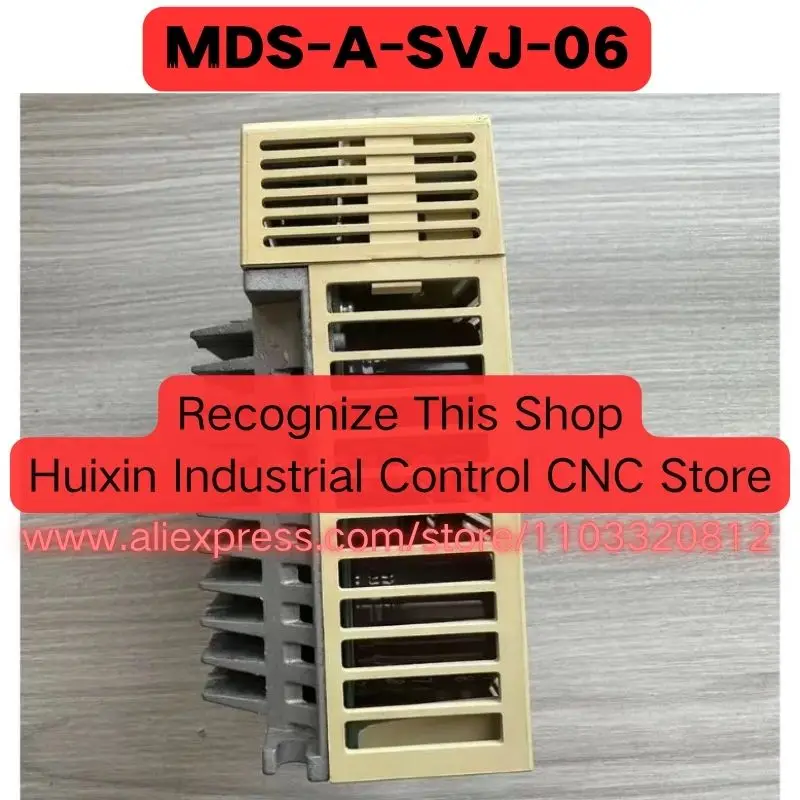 Latest Quotation Used Servo Drive MDS-A-SVJ-06 MDS A SVJ 06 Normal Function Tested OK
