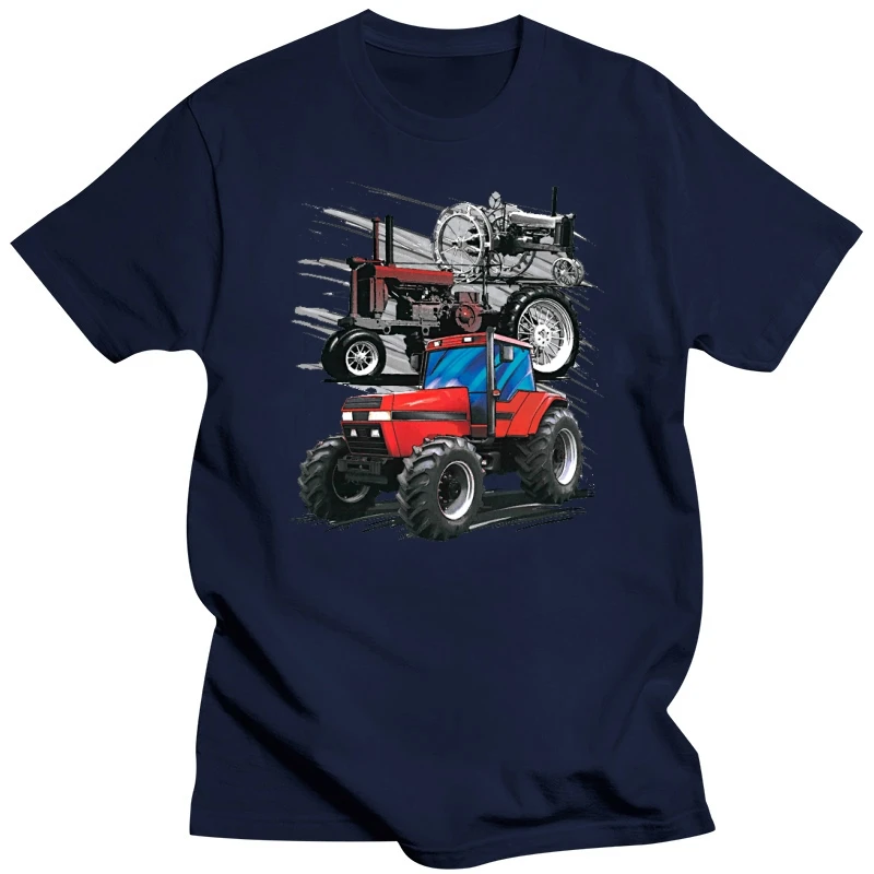 Fan - O - Menal Textilien T shirt Print - Tractors Tractor Agricultural Machinery - 88309 Sz. S S - 3xl New Summer Style