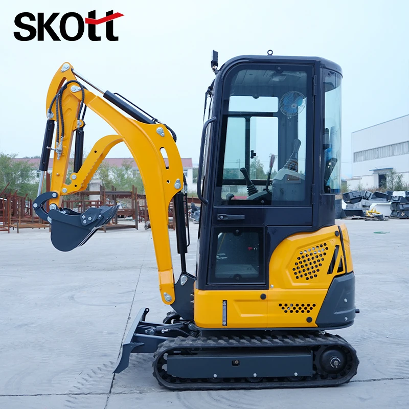 

Premium 1.8T Mini Excavator | OEM/ODM Customization | Factory to Site | CE Approved | Remote & On-Site Tech Aid
