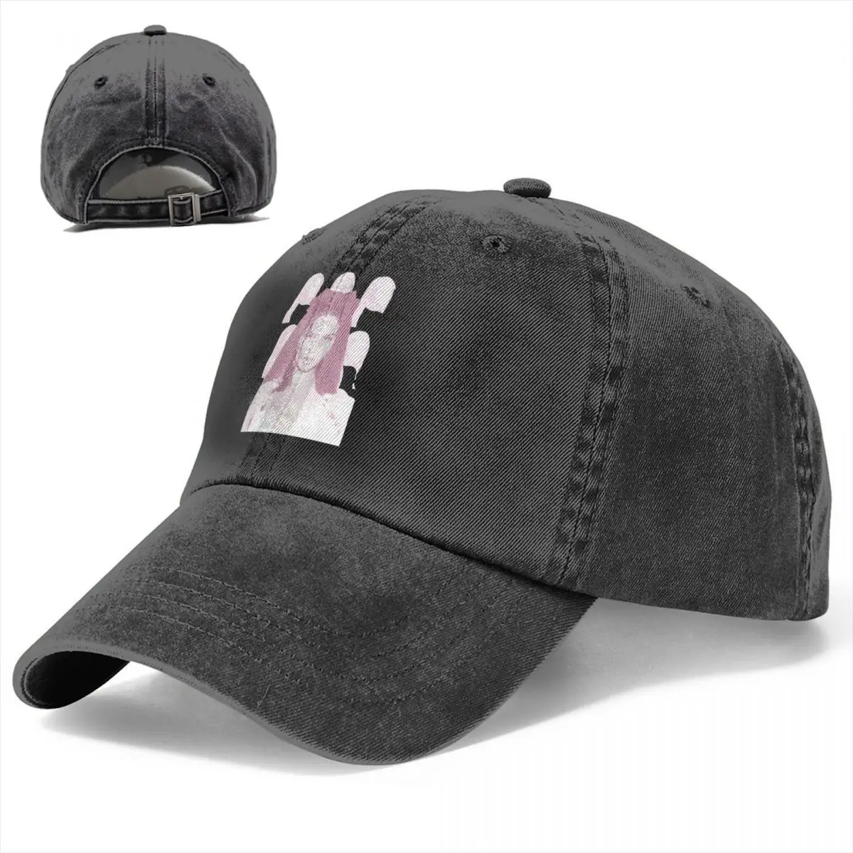 L-Lana Del Rey Multicolor Hat Peaked Women's Cap Fun Personalized Visor Protection Hats