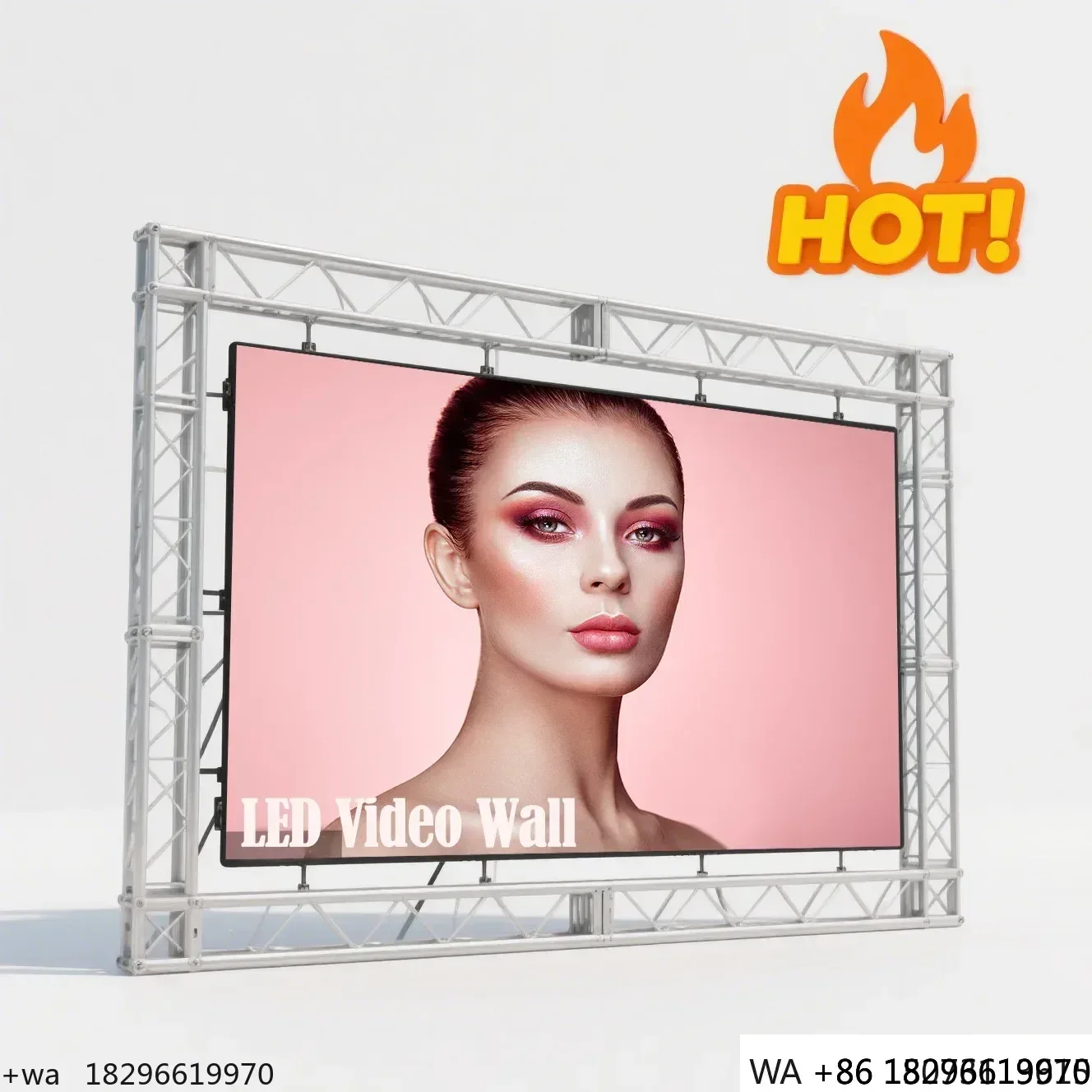 

Outdoor P4 LED Screen IP65 Seamless Tiling Quick Install for Stage Rental Advertising