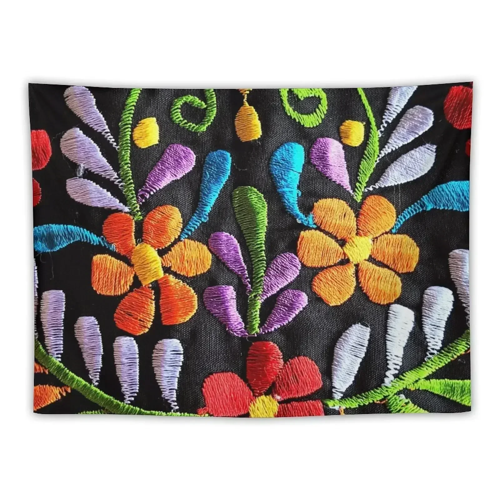 

Mexican Flowers Tapestry Outdoor Decoration Room Ornaments Tapestry