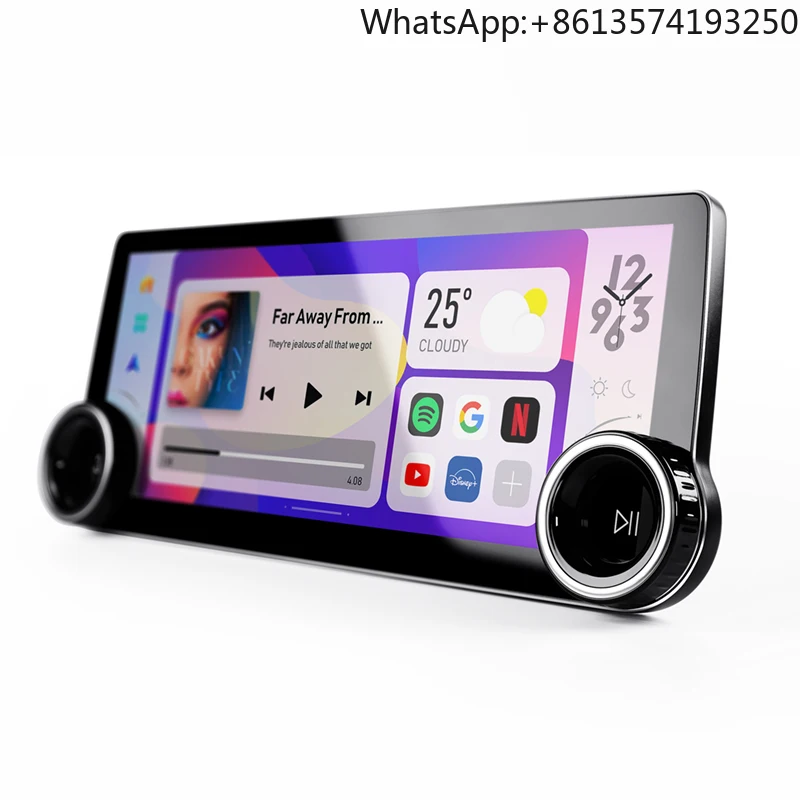 

Diamond X23 12.3 Inch Touch Screen Car Player With GPS Navigation Fit Android13 Car Monitor Multimedia Player Stereo Radio Video