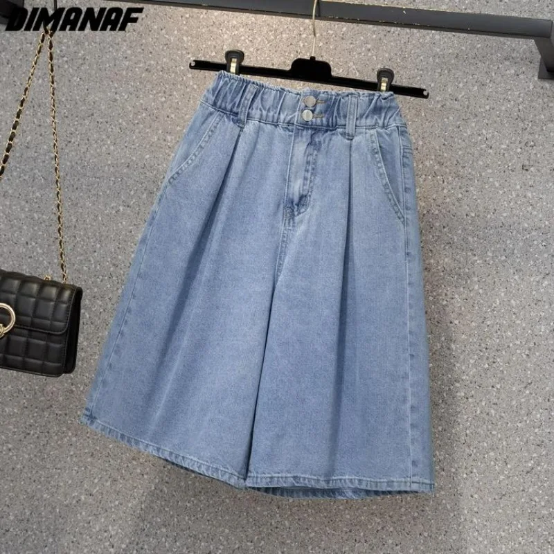 

Весенние джинсы 2022, короткие брюки, женские свободные повседневные хлопковые джинсовые женские повседневные брюки-шаровары