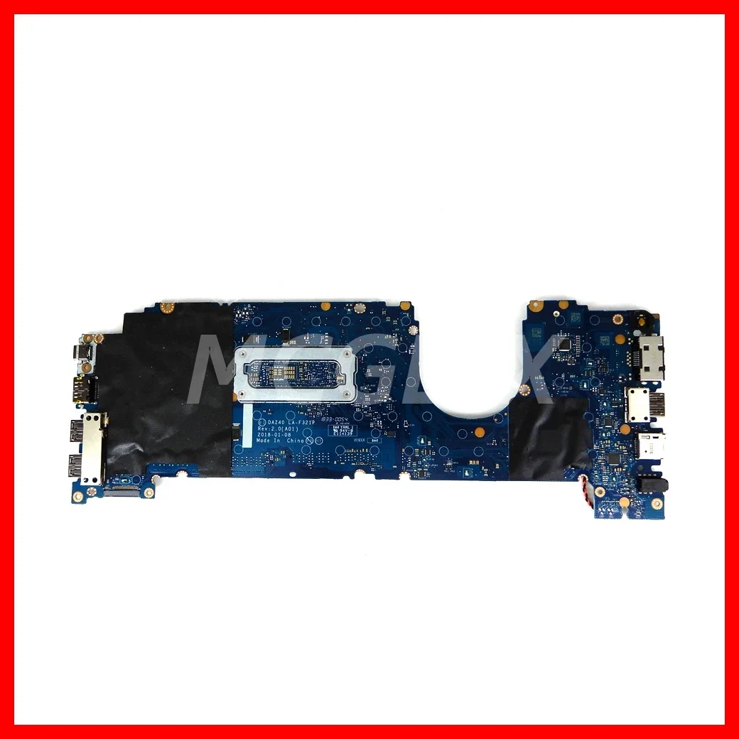 LA-F321P  Notebook Mainboard For Dell Latitude 14 7490 Laptop Motherboard With i5-8350U i7-8650U CPU