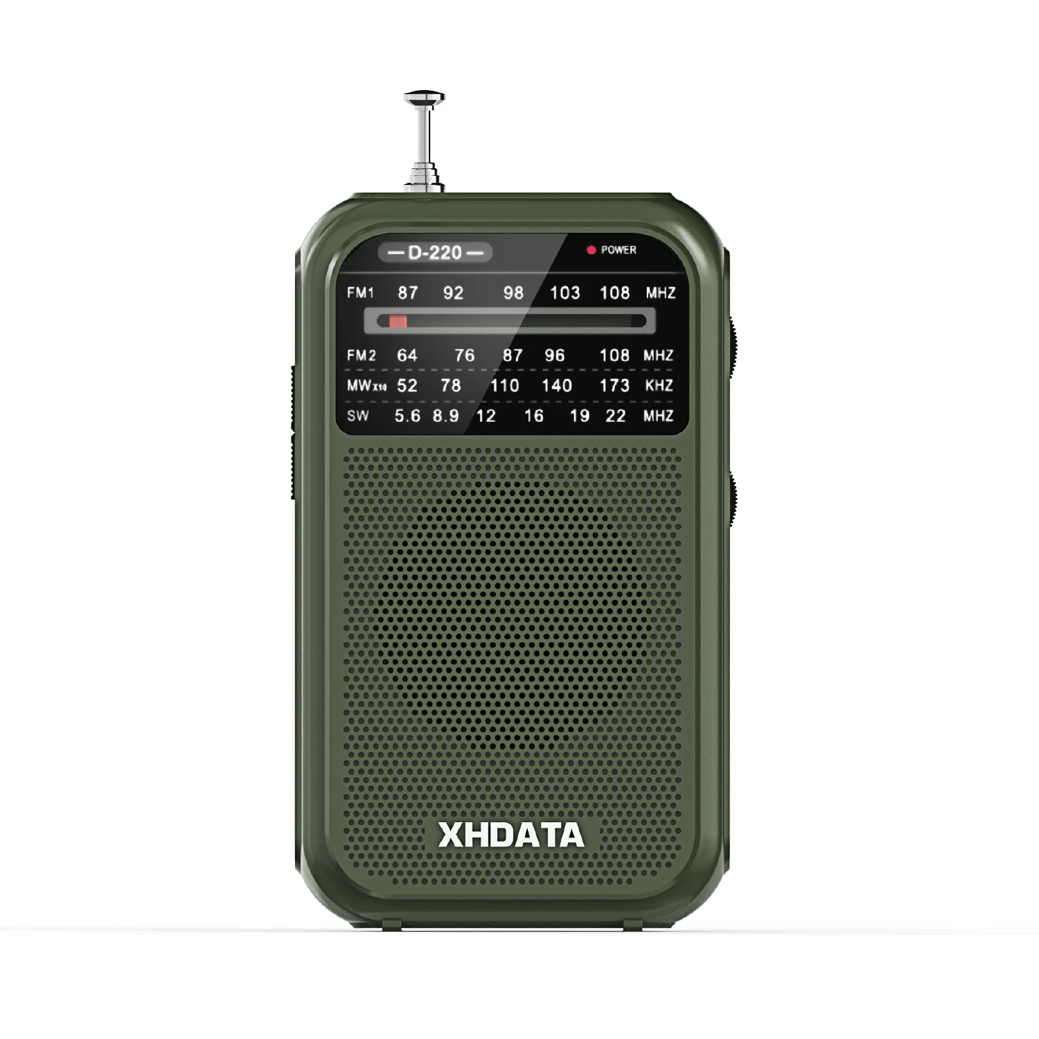 Xhdata-ミニポータブルポケットラジオ、ポケットラジオ、DSP、中波