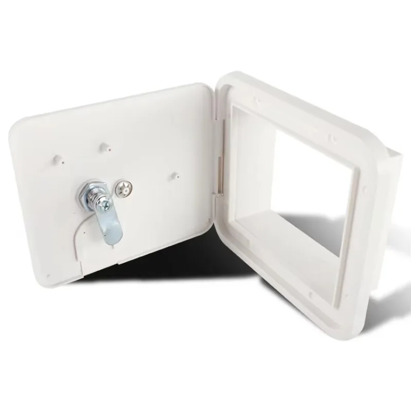 RV Parts Accessories White Hatch Door Anti-yellowing Plastic caravan Hatch for Camper Part Caravan Camper RV Hatch