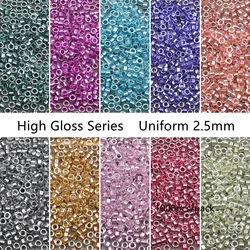 1200pcs 2mm Multicolor Japan Glass Beads Loose Mini Craft Beads for Needlework DIY Jewelry Making Charms Handmade Bracelet