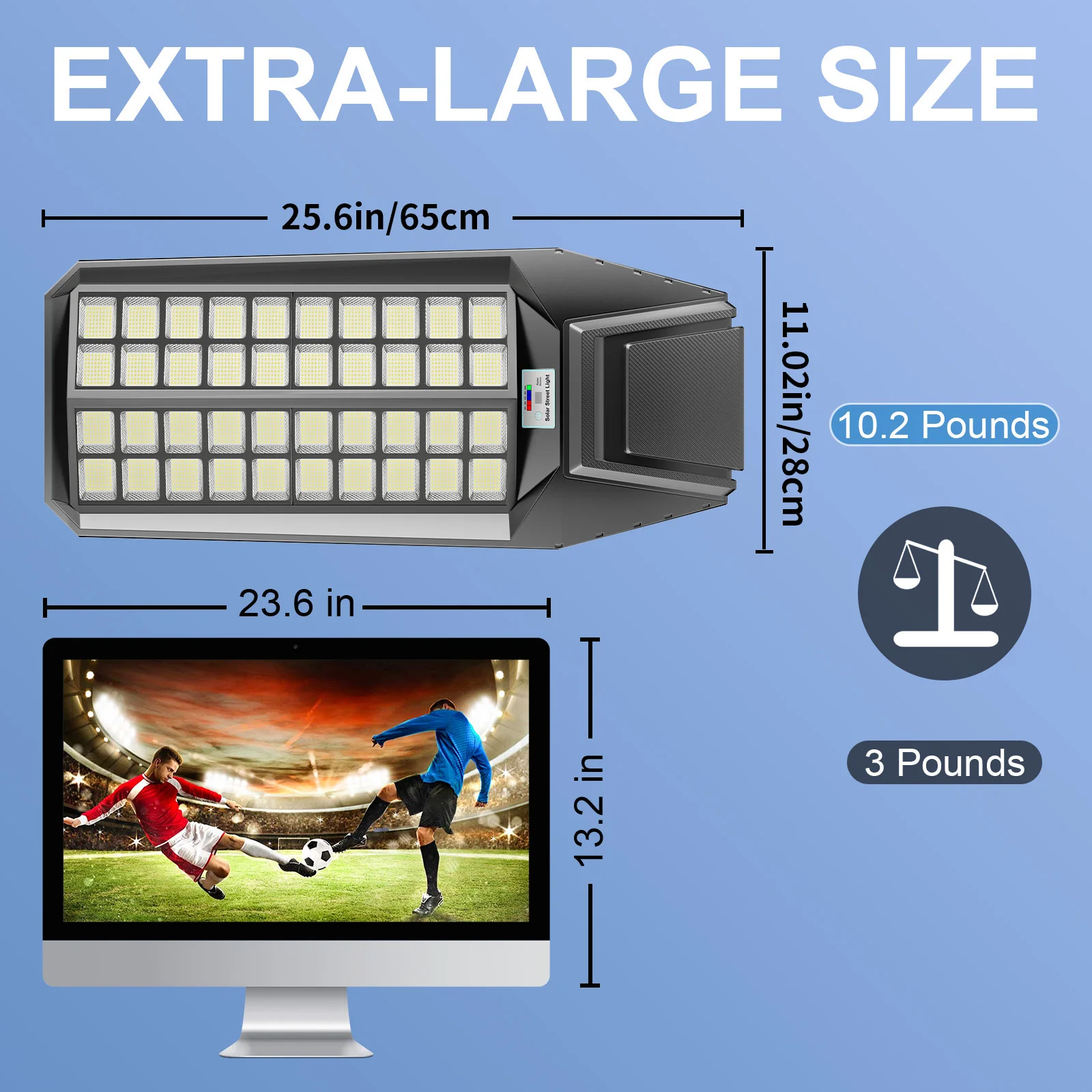 Local Warehouse Fast Shipping | 6 Pack 8000W Super Bright Solar Street Lights, IP65 Waterproof Motion Sensor Outdoor LED Flood Lights, Multiple Lighting Modes Daylight Security Solar Lighting for Garden Yard Patio Street Driveway