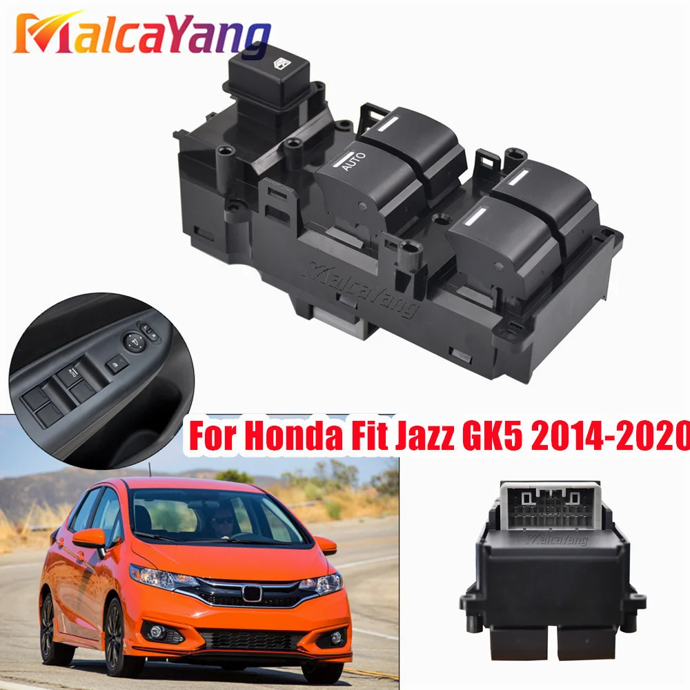 New High Quality Power Window Switch For Honda Fit Jazz GK5 2014 2015 2016 2017 2018 2019 2020 35750-T5H-H01 35750T5HH01 24Pin