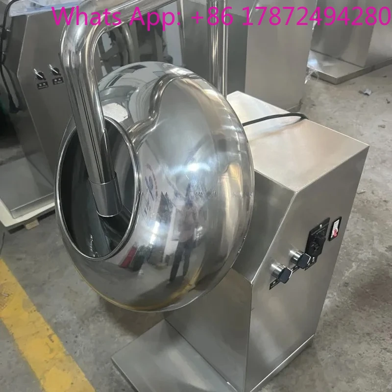 Nut Chocolate Coating Machine/Fully Automatic Commercial Candy Coating Machine