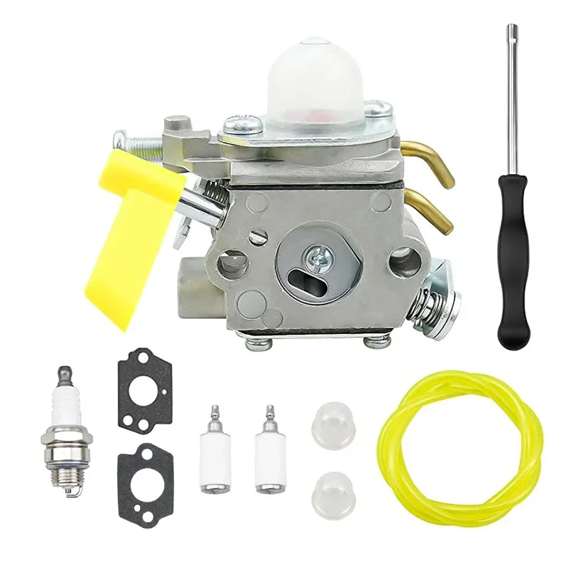 26cc Carburetor for Homelite Ryobi Poulan Craftsman 30cc 26cc Trimmer  ZAMA C1U-H60 Carb Replace 308054013 308054012 308054004