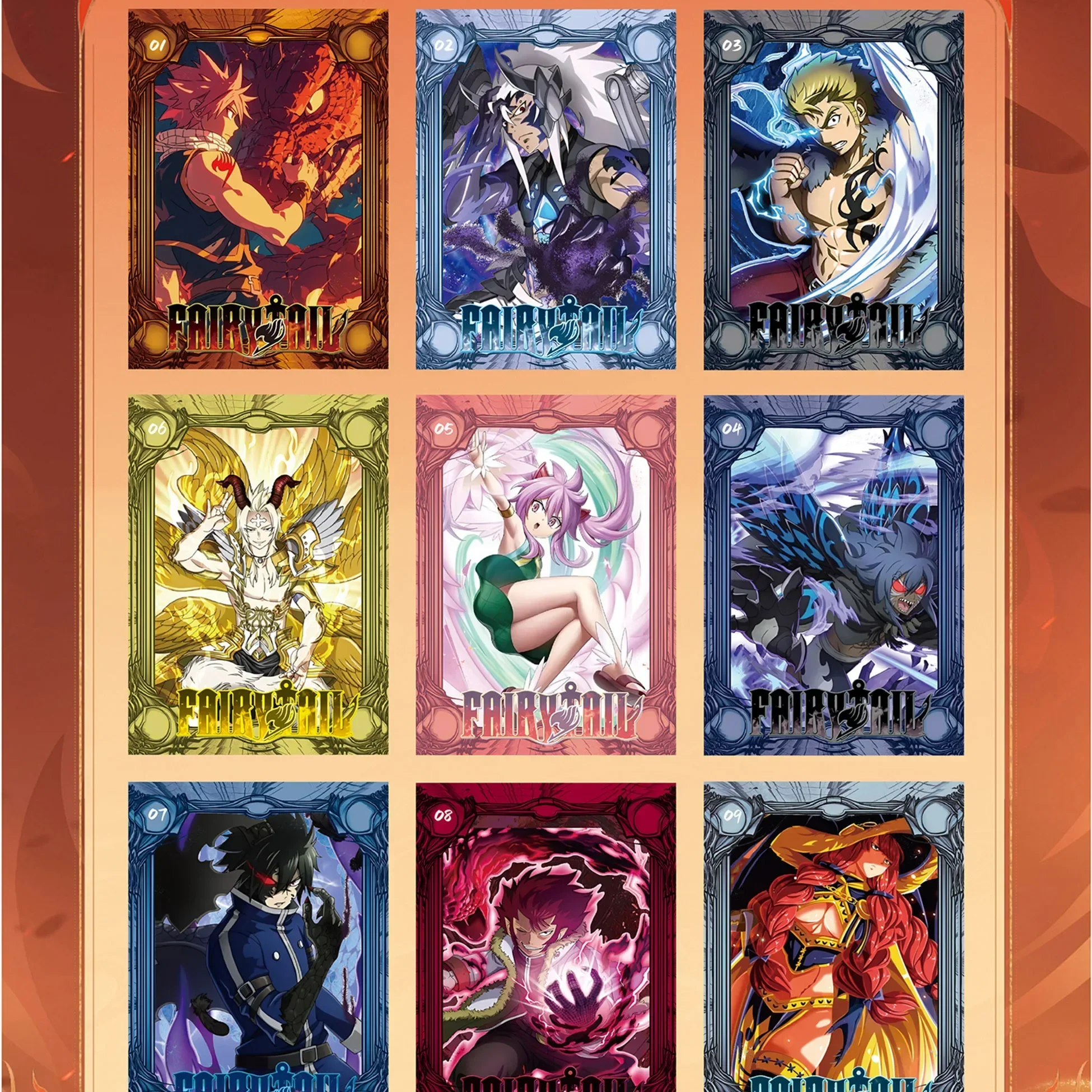 FAIRY TAIL Card Limited Magisters Guild Dragneel Laxus Dreyar Anime Perifere Game Collection Card Speelgoed Geschenken