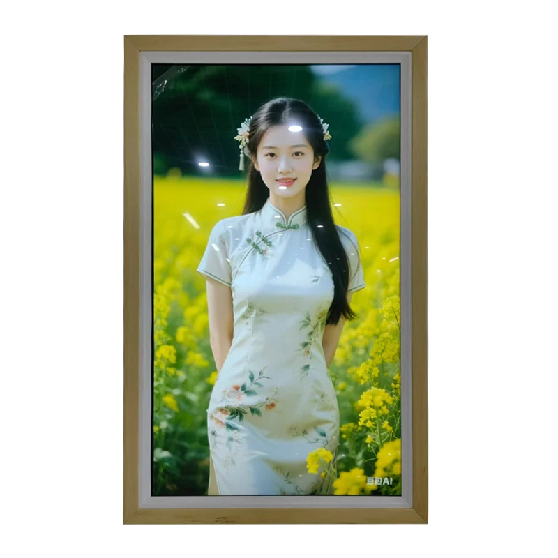 

Manufacturer customized multi-function intelligent advertising display high-resolution video photo frame