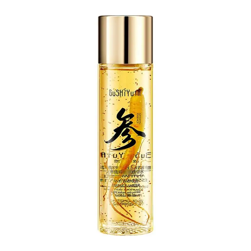 

Hydrating Essence Moisturizing Brightening Ginseng Oil for Face 120ml Facial Firming Essence Pore Minimizer Skin Rejuvenating