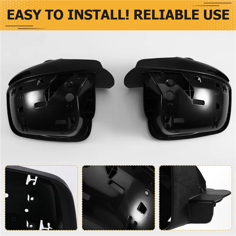 

Автомобильные аксессуары для Jeep Grand Cherokee WK Dodge Durango 2011-2022, рамка зеркала заднего вида