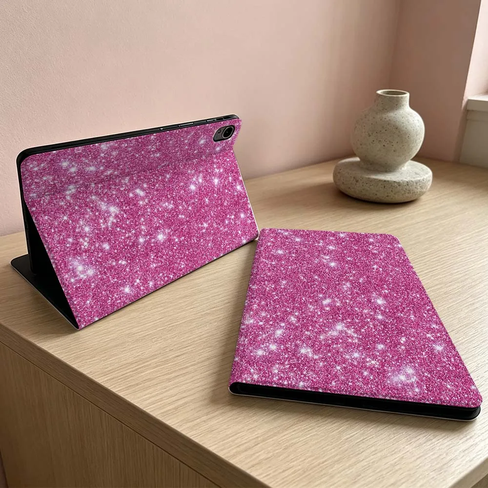 

Pink glitter pattern For Huawei MatePad MediaPad MagicPad Honor Pad 10 9 8 X10 X9 X8 X8a Pro Inch Tablet Case Soft