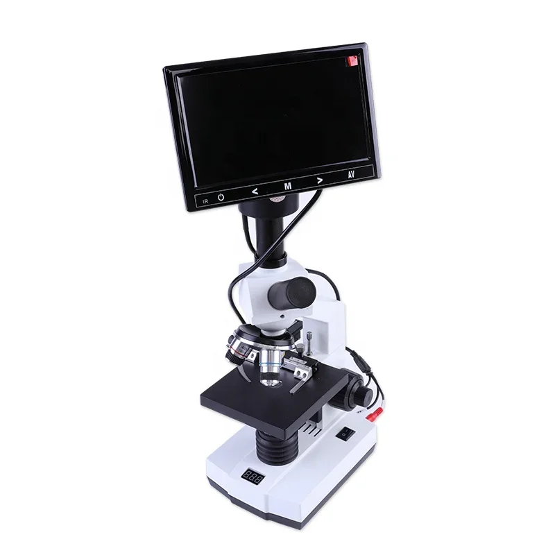 VS-V009 Veterinary Animal Cow Swine Sheep Cattle Eggs Sperm Motility Analyzer Biological Microscope Vet Equipment