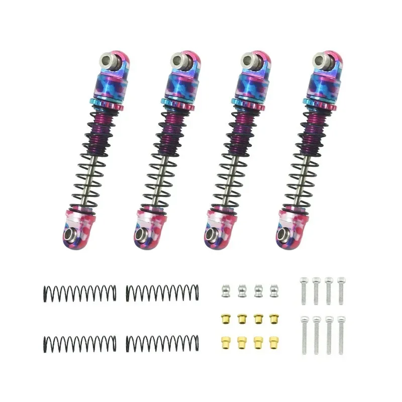 

1/30 Aluminum Colors Shock 25mm for Axial SCX30 Cars Upgrade Parts 4pcs/set