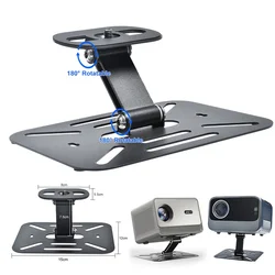 Universal Projectors Bracket Holder Home Desktop Projector holder Stand Table Mobile Projector Wall Mount Removable Adjustable