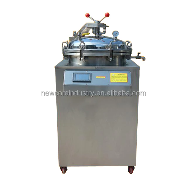 150L Vertical Retort autoclave steam sterilizer Automatic electric sterilizer for vacuum package canning food and Meat