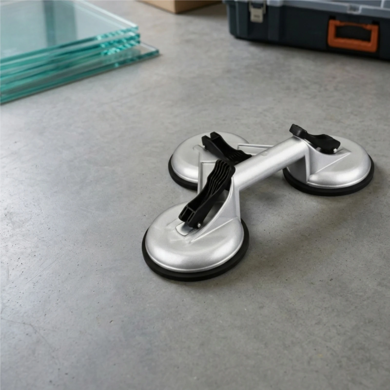 Vacuum Suction Cup Lifter - رافعة شفط ثلاثية المخالب شديدة التحمل