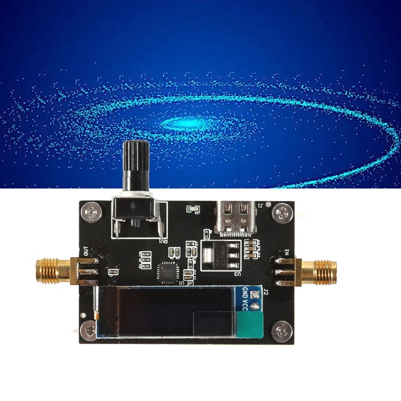 HF-Modul HMC624A Digitales HF-Dämpfungsmodul DC-6 GHz 0,5 dB Schrittgenauigkeit 0–31,5 dB einstellbares Modul
