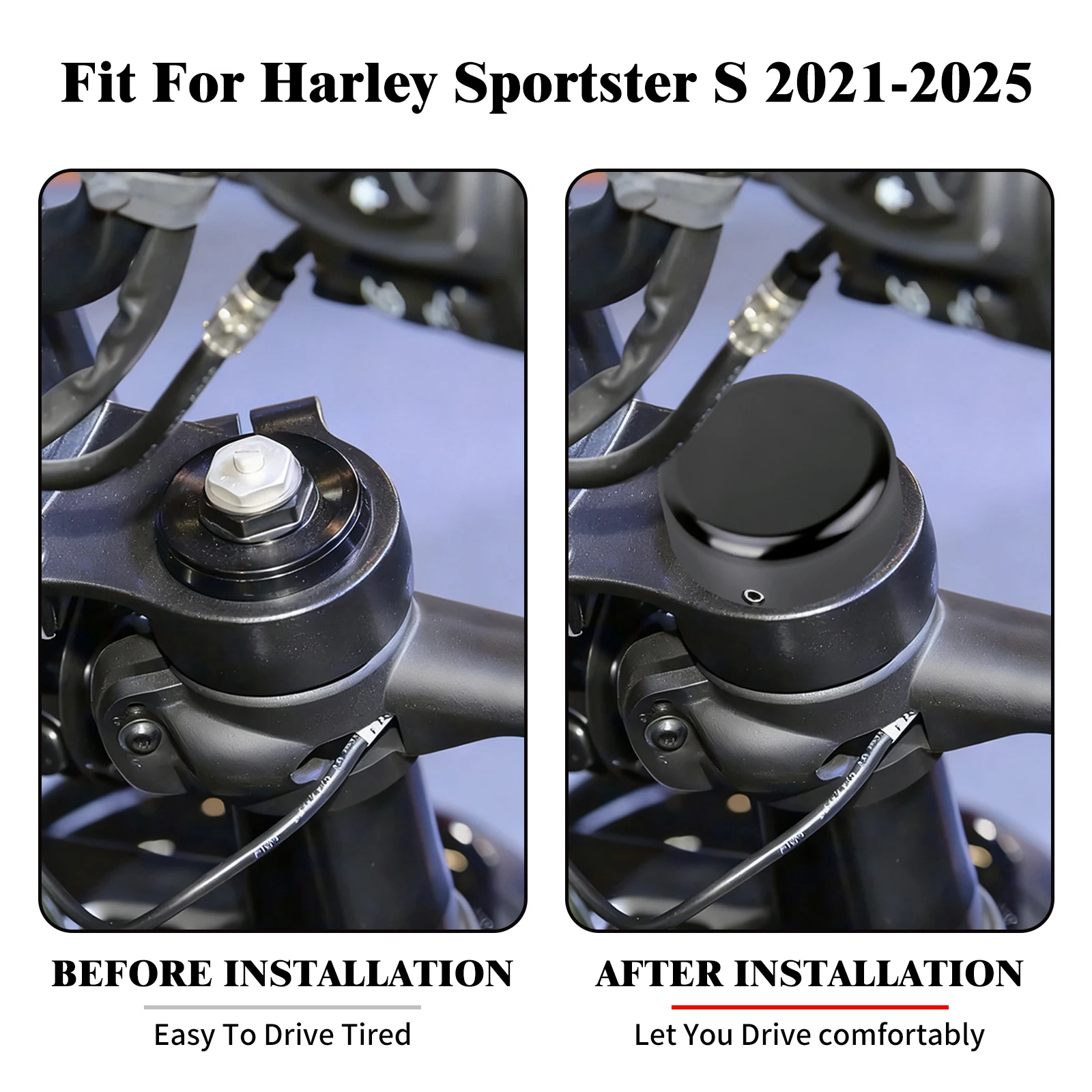 دراجة نارية المحور الخلفي الجوز غطاء Swingarm محور الترباس قبعات الجبهة شوكة التمهيد المنزلق صدمة يغطي ل سبورتستر S RH1250S 21-25 RA1250